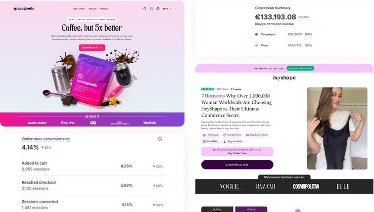 Landing Pages, Built